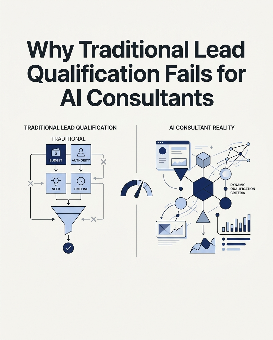 Why Traditional Lead Qualification Fails for AI Consultants